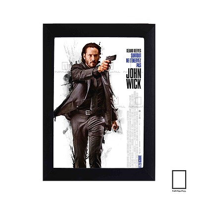 تابلو جان ویک john wick با بازی کیانو ریوز Keanu Reeves مدل N-221684