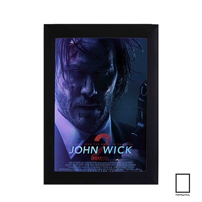 تابلو جان ویک john wick با بازی کیانو ریوز Keanu Reeves مدل N-221685