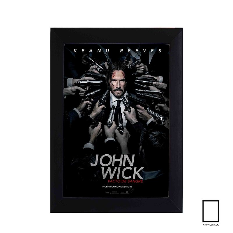 تابلو جان ویک john wick با بازی کیانو ریوز Keanu Reeves مدل N-221687