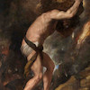 تابلو نقاشی سیزیف Sisyphus اثر TIZIANO VECELLIO  مدل N-99986