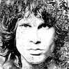 تابلو نقاشی جیم موریسون Jim Morrison مدل N-55440
