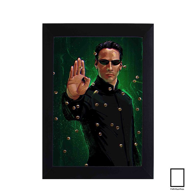 تابلو  فیلم ماتریکس The matrix مدل N-221731