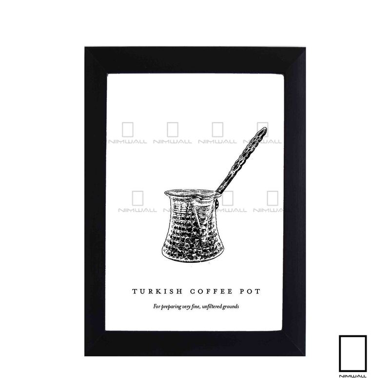 تابلو قهوه مخصوص کافه  مدل N-84194
