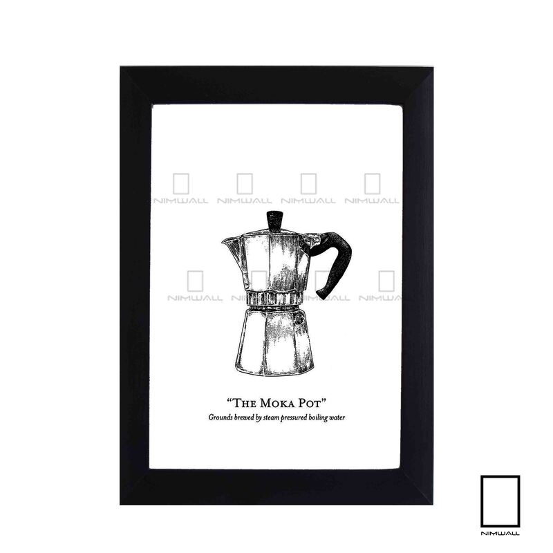 تابلو قهوه مخصوص کافه  مدل N-84195