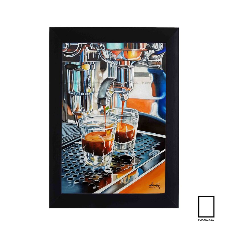 تابلو قهوه مخصوص کافه  مدل N-84204