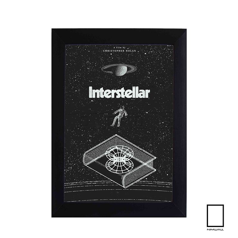 تابلو فیلم در میان ستاره ها interstellar مدل N-221738