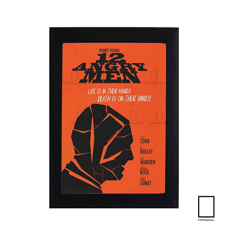 تابلو پوستر فیلم 12 مرد خشمنگین  12 angry men مدل N-221737