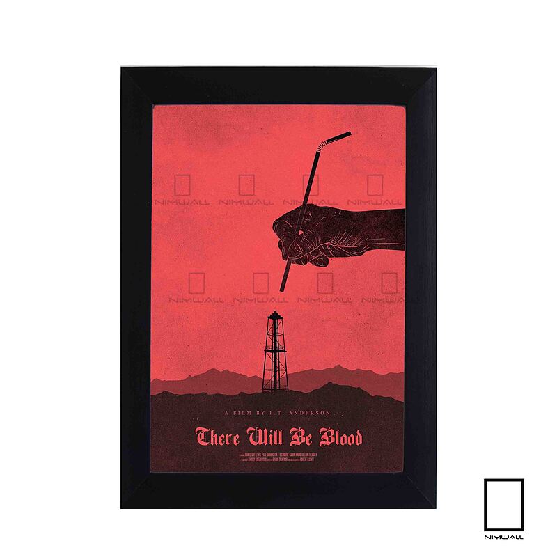 تابلو فیلم there will be blood خون به پا خواهد شد مدل N-221736