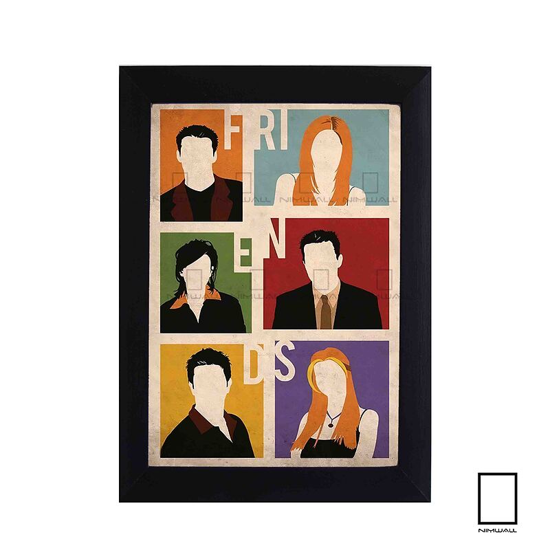 تابلو سریال فرندز Friends مدل N-54476