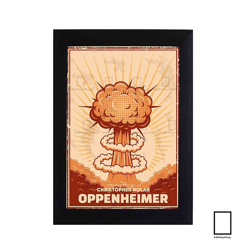 تابلو فیلم اوپنهایمر oppenheimer کریستوفر نولان مدل  N-221739