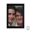 تابلو عکس زنده یاد استاد محمدرضا شجریان و همایون شجریان مدل N-25659