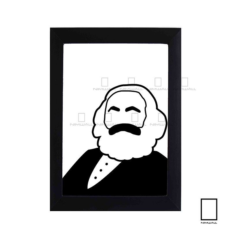 تابلو عکس کارل مارکس Karl Marx مدل N-25669