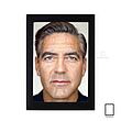 تابلو عکس پرتره جرج کلونی George Clooney مدل N-25737