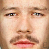 تابلو عکس پرتره هیث لجر Heath Ledger مدل N-25743
