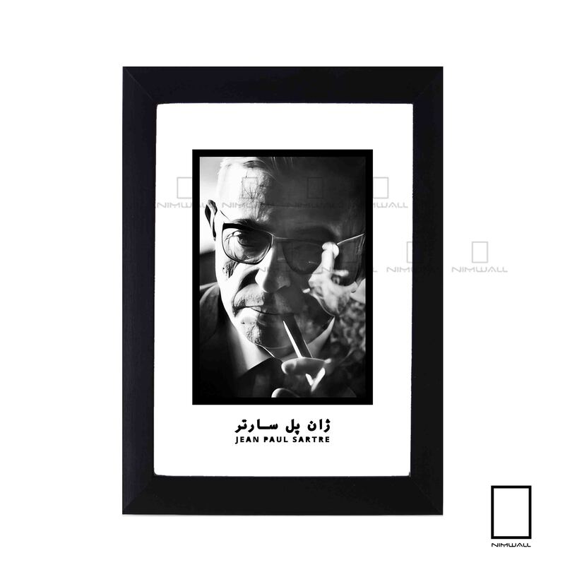 تابلو ژان پل سارتر Jean-Paul Sartre مدل  N--25761