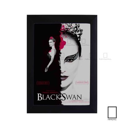تابلو مینیمال فیلم قو سیاه black swan مدل N-221793