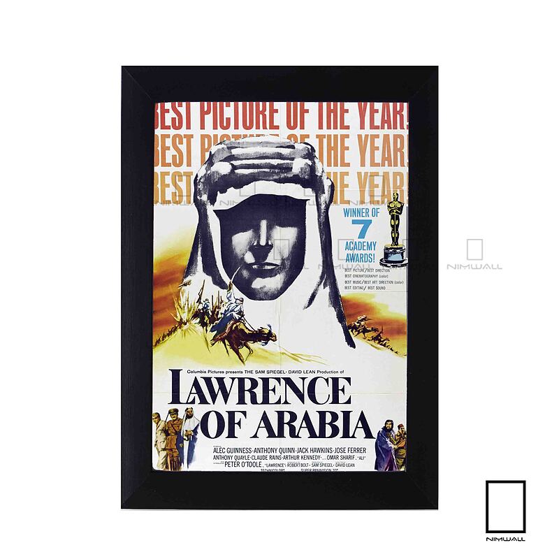 تابلو فیلم لورنس عربستان Lawrence of Arabia مدل N-221795