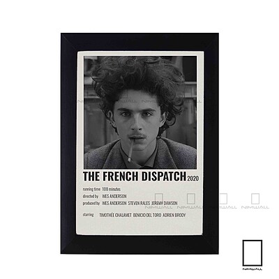 پوستر فیلم گزارش فرانسوی The French Dispatch   مدل N-221880