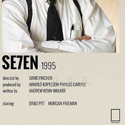 پوستر فیلم هفت Seven مدل N-221882