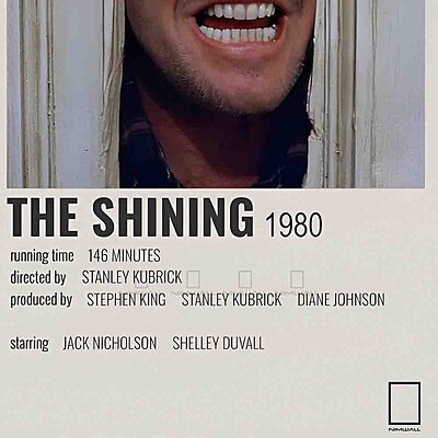 پوستر فیلم درخشش The shining مدل N-221884