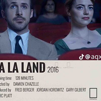پوستر فیلم لالا لند la la land مدل N-221887