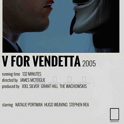 پوستر فیلم وی مثل وندتا V for Vendetta مدل N-221888