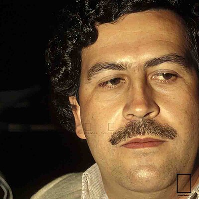 تابلو عکس پابلو اسکوبار Pablo Escobar  مدل N-25819