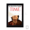 پوستر جلد مجله تایم Time معمر قذافی Muammar Gaddafi مدل  N-31248