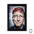 پوستر جلد مجله تایم Time بیل گیتس Bill Gates مدل  N-31249