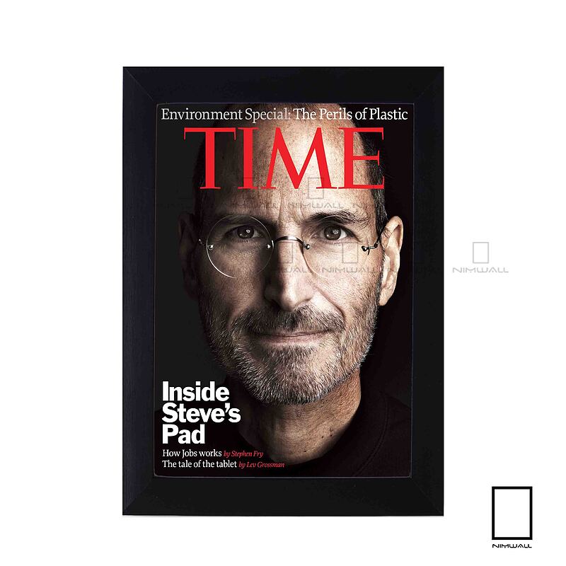 پوستر جلد مجله تایم Time استیو جابز Steven Jobs  مدل  N-31253