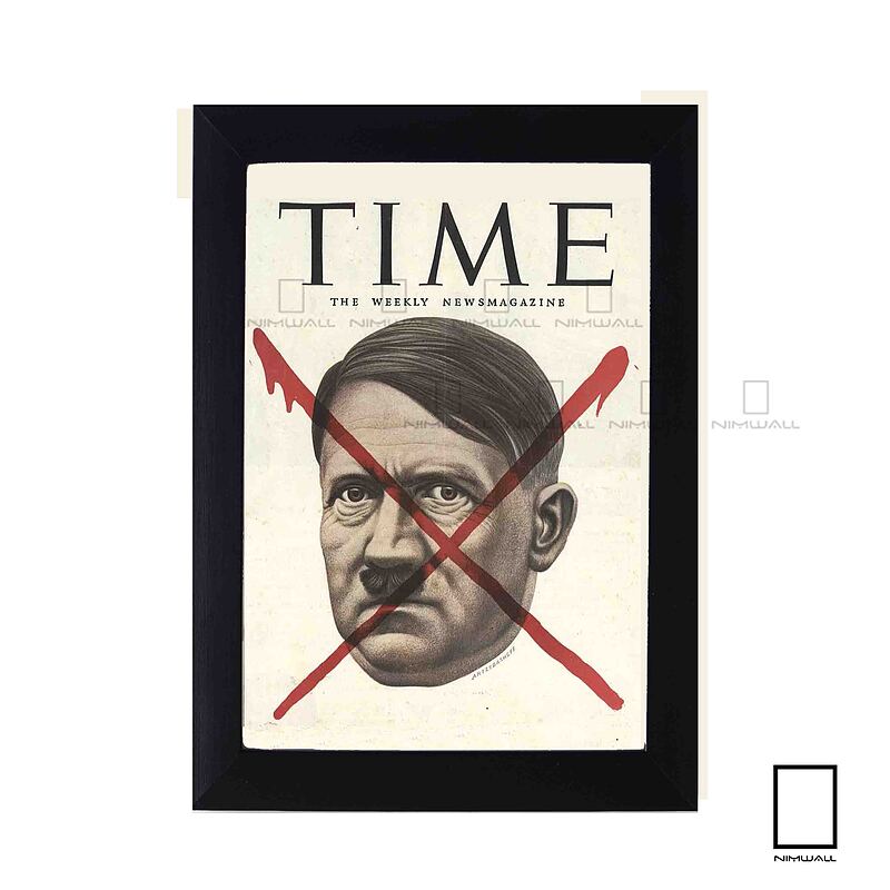 پوستر جلد مجله تایم Time آدولف هیتلر Adolf Hitler مدل  N-31262