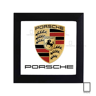 تابلو لوگو کمپانی پورشه Porsche مدل N-78068