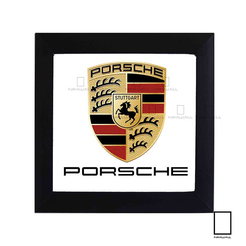 تابلو لوگو کمپانی پورشه Porsche مدل N-78068