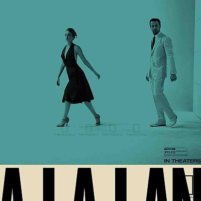 پوستر فیلم لالا لند la la land مدل N-221903