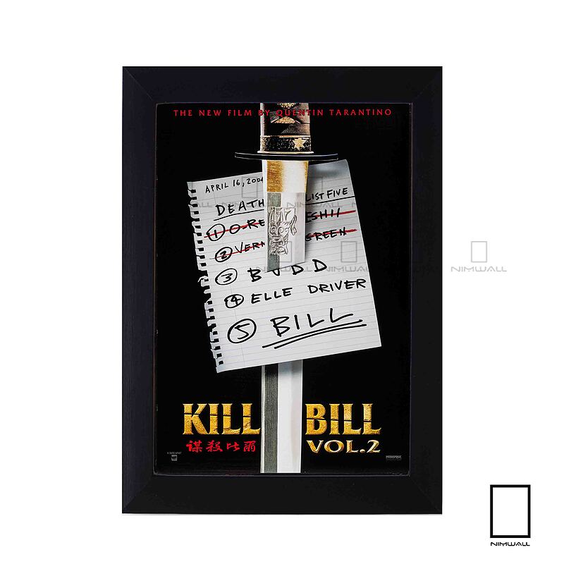 تابلو  فیلم بیل را بکش Kill Bill مدل N-221912