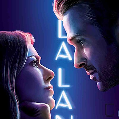 پوستر فیلم لالا لند la la land مدل N-221997