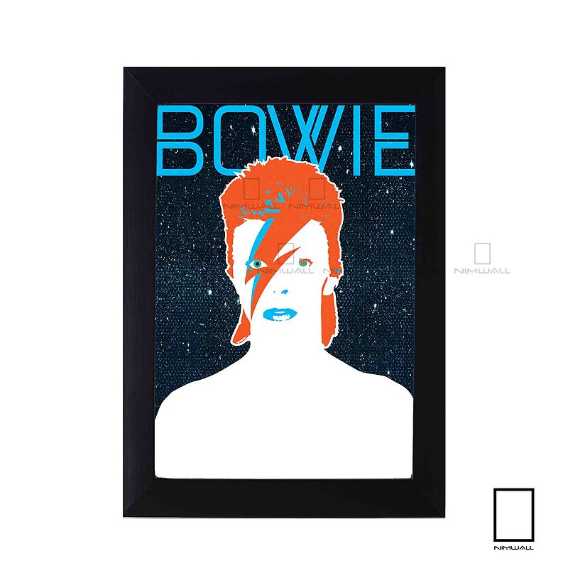 تابلو مینیمال دیوید بویی David Bowie مدل N-55455