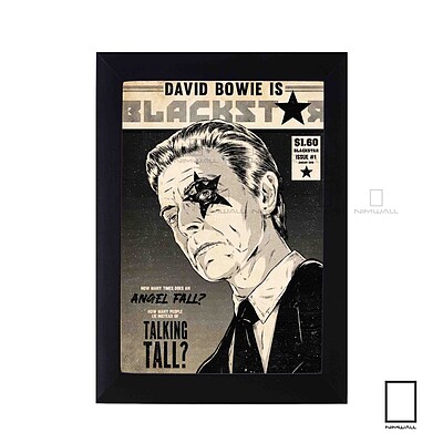 تابلو مینیمال دیوید بویی David Bowie مدل N-55457