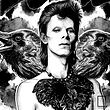 تابلو مینیمال دیوید بویی David Bowie مدل N-55458