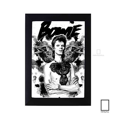 تابلو مینیمال دیوید بویی David Bowie مدل N-55458