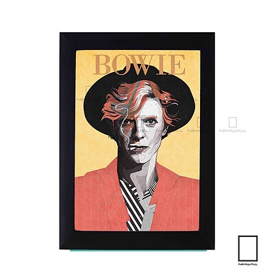 تابلو مینیمال دیوید بویی David Bowie مدل N-55460