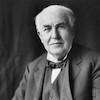 تابلو عکس توماس ادیسون Thomas Edison مدل N-25897