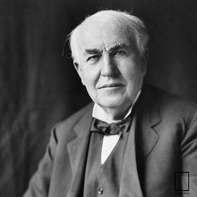 تابلو عکس توماس ادیسون Thomas Edison مدل N-25897