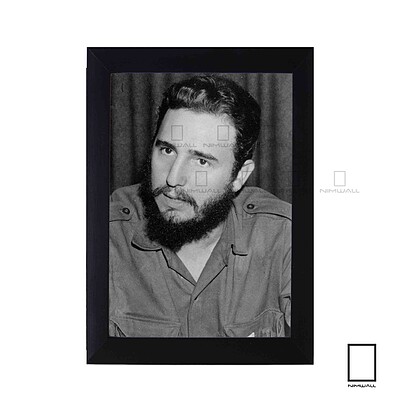 تابلو عکس فیدل کاسترو Fidel  Castro  مدل N-25892