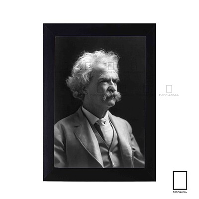 تابلو عکس مارک تواین Mark Twain  مدل N-25895