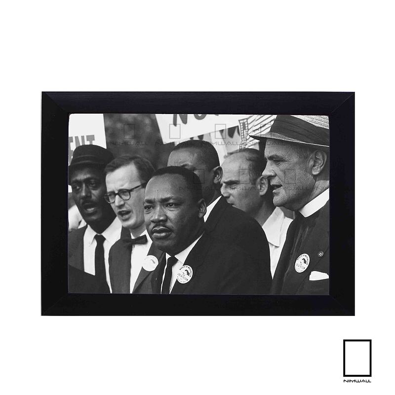 تابلو عکس مارتین لوتر کینگ Martin Luther King مدل N-25902