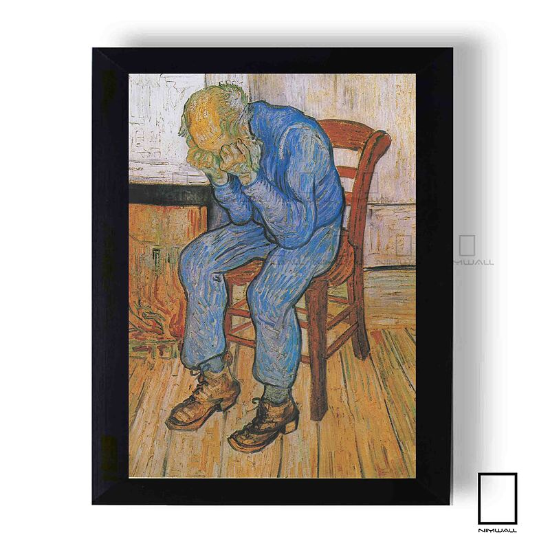 تابلو نقاشی  ونسان ون گوگ  Vincent van Gogh پارچه کنواس K-991075