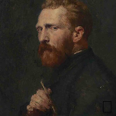 تابلو نقاشی  ونسان ون گوگ  Vincent van Gogh پارچه کنواس K-991077