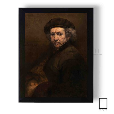 تابلو نقاشی  رامبرانت Rembrandt  پارچه کنواس K-991084