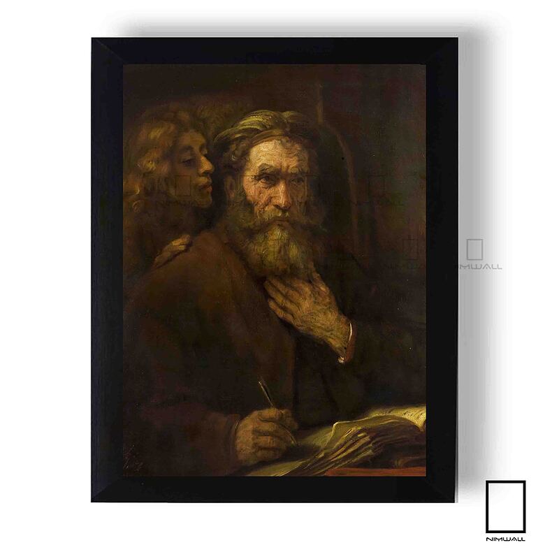 تابلو نقاشی  رامبرانت Rembrandt  پارچه کنواس K-991086